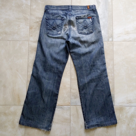 7 for All Mankind A Pocket Relaxed Jean W30 L29 - Picture 5 of 8